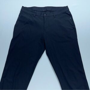 Lululemon ABC Classic Fit 5 Pocket Pant Mens Size 32x32 Black Warpstreme LM5AQSS